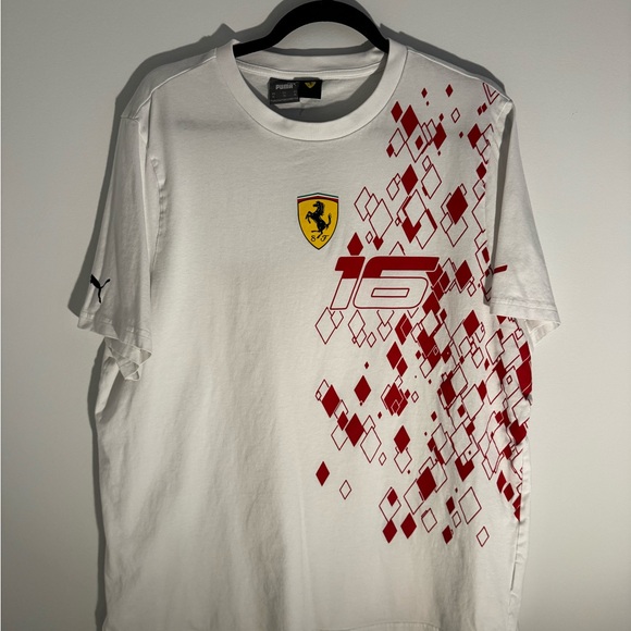 Charles Leclerc Scuderia Ferrari F1 Shirt - Picture 1 of 4